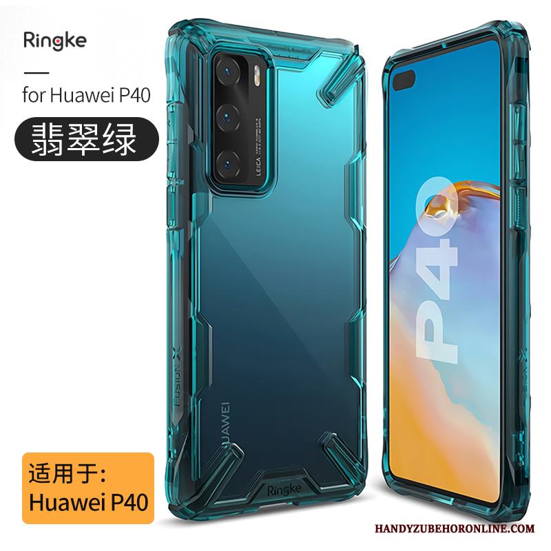 Huawei P40 Skal Telefon Personlighet Fodral Högt Utbud Silikon Transparent All Inclusive