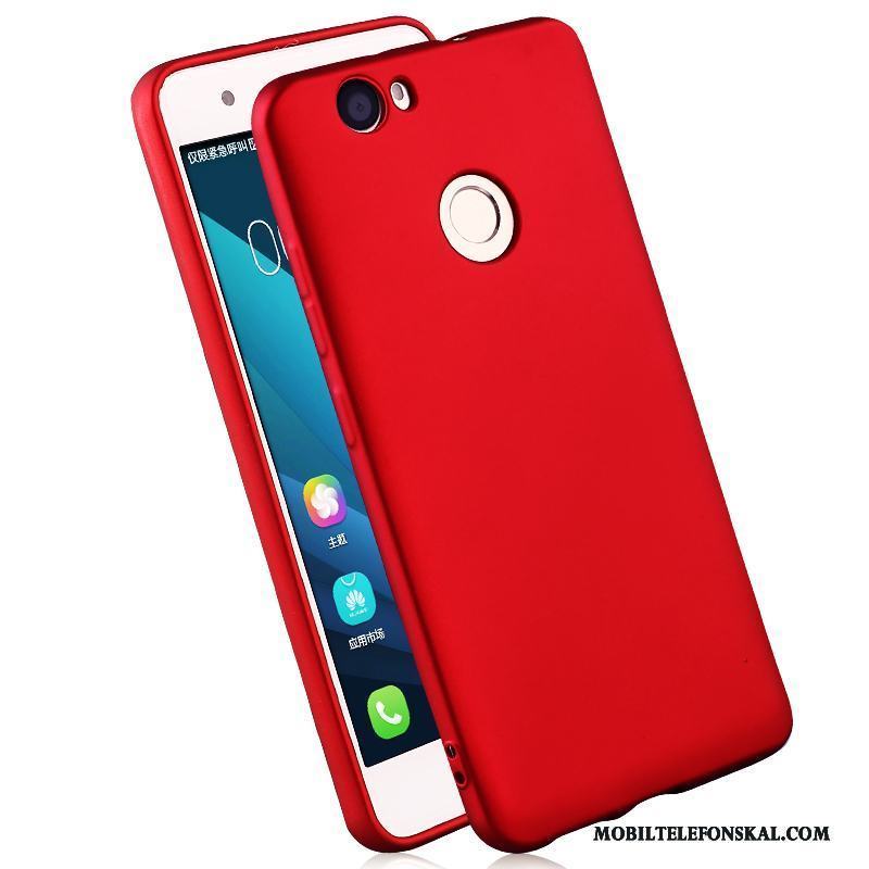 Huawei P8 Lite 2017 Röd Hängande Nacke Fodral Skydd Ungdom Skal Telefon