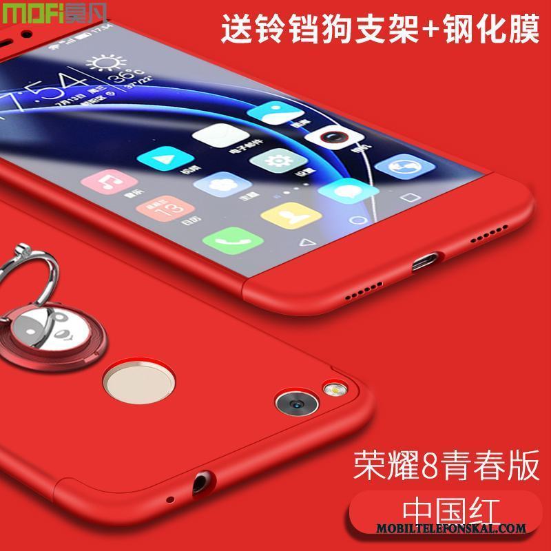 Huawei P8 Lite 2017 Trend Fallskydd Mjuk Fodral Skal Telefon Ungdom Röd