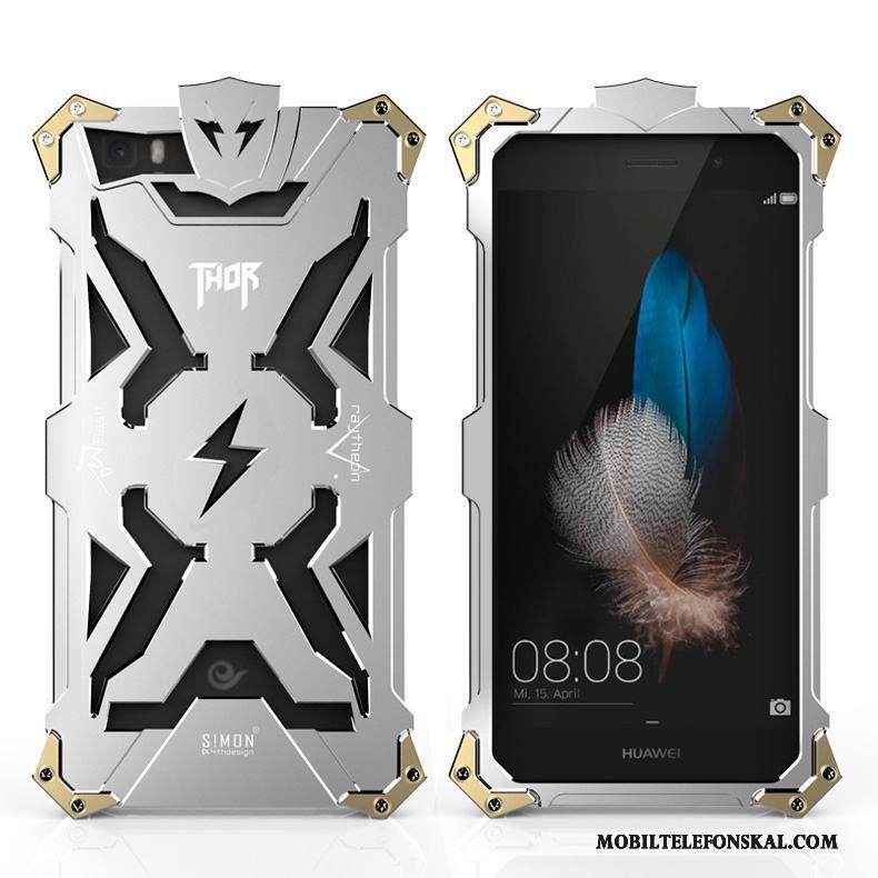 Huawei P8 Skydd Silver Ungdom Trend Metall Skal Telefon Frame