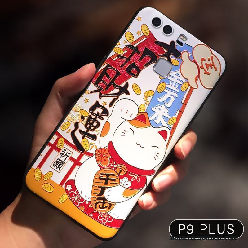 Huawei P9 Plus Silikon Trend Varumärke Ny Skal Telefon Rikedom Fodral Kreativa