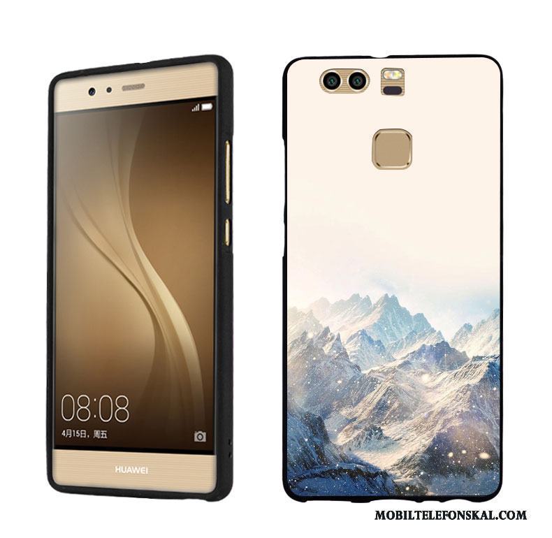 Huawei P9 Plus Skal Telefon Fodral Personlighet Skydd Enkel Landskap Silikon