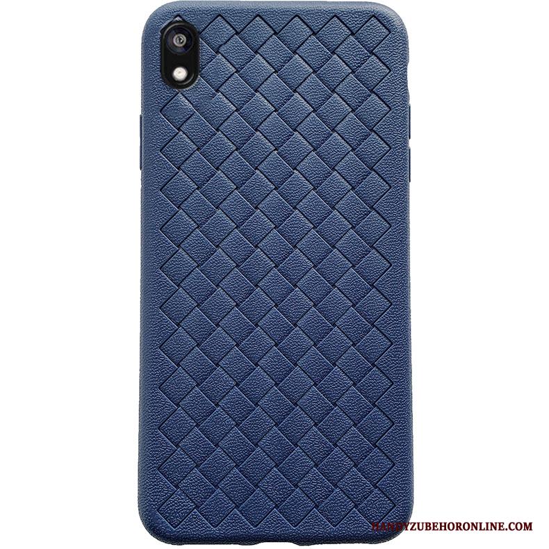 Huawei Y5 2019 Grön Skydd Skal Telefon All Inclusive Fodral Interlace Mjuk