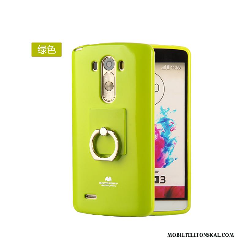 Lg G3 Skal Skydd Grön Silikon Fodral Telefon Mjuk