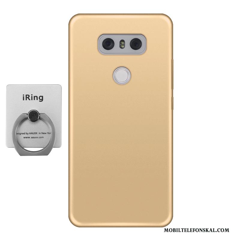 Lg G6 Fallskydd Skal Fodral Nubuck Silikon Trend Personlighet