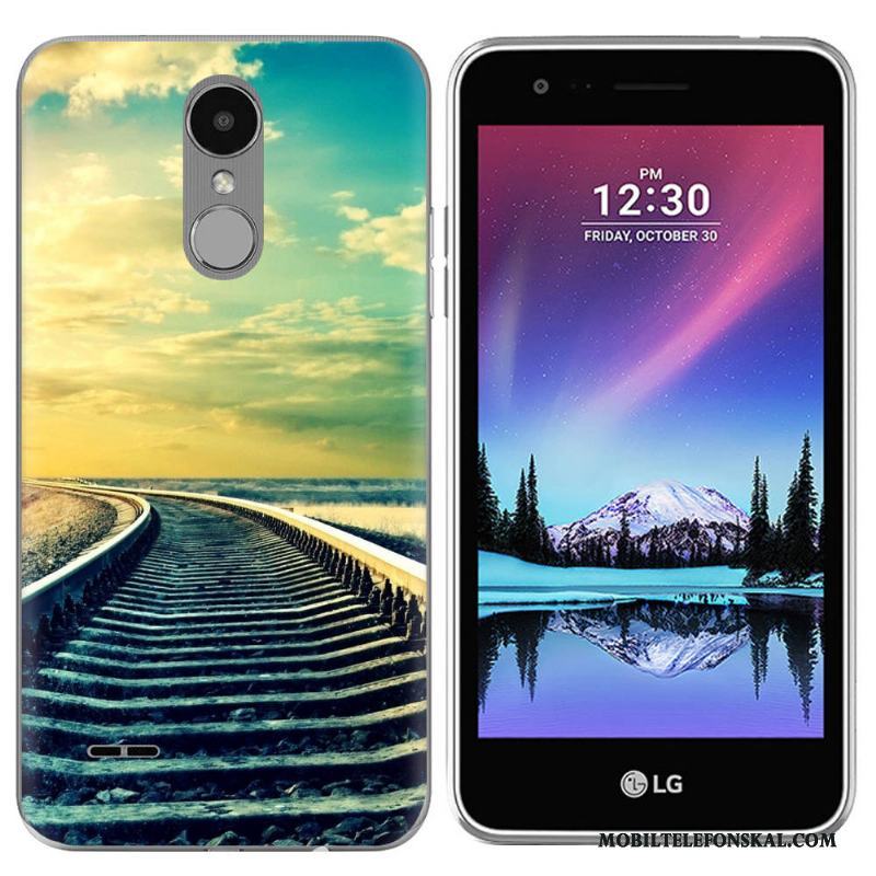 Lg K4 2017 Grön Landskap Europa Silikonskal Fodral Mobil Telefon Skal Telefon