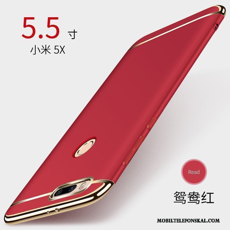Mi 5x Kreativa Röd Skal Trend Varumärke Elegant Telefon Fodral