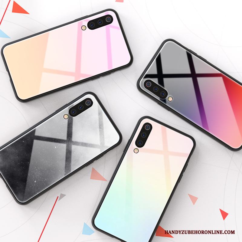 Mi 9 Se Skal Spegel Glas Anpassa Gradient Färg Fallskydd Transparent All Inclusive