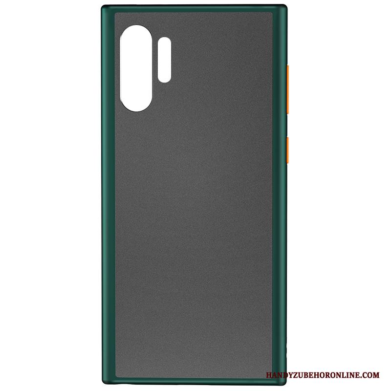 Mi Note 10 Fodral Grön Silikon Mobil Telefon Skydd Skal Trend Varumärke