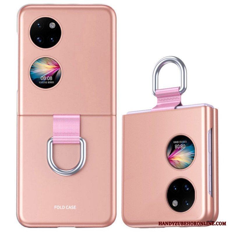 Mobilskal Huawei P50 Pocket Skin-touch Med Ring