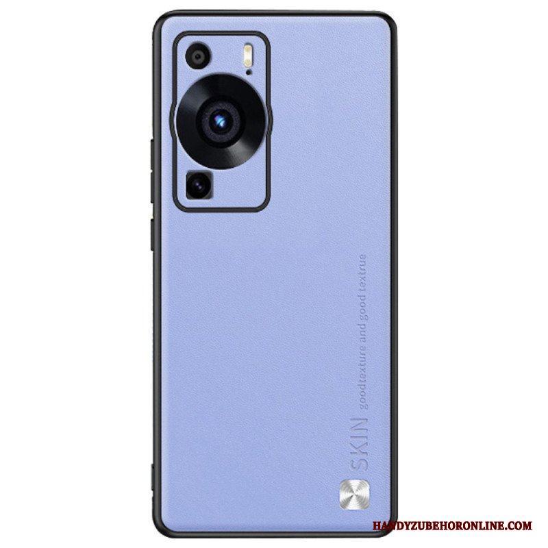 Mobilskal Huawei P60 Pro Faux Leather Skin