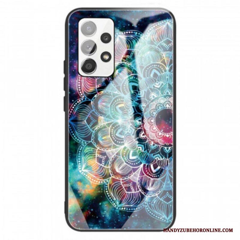 Mobilskal Samsung Galaxy A13 Mandala Härdat Glas