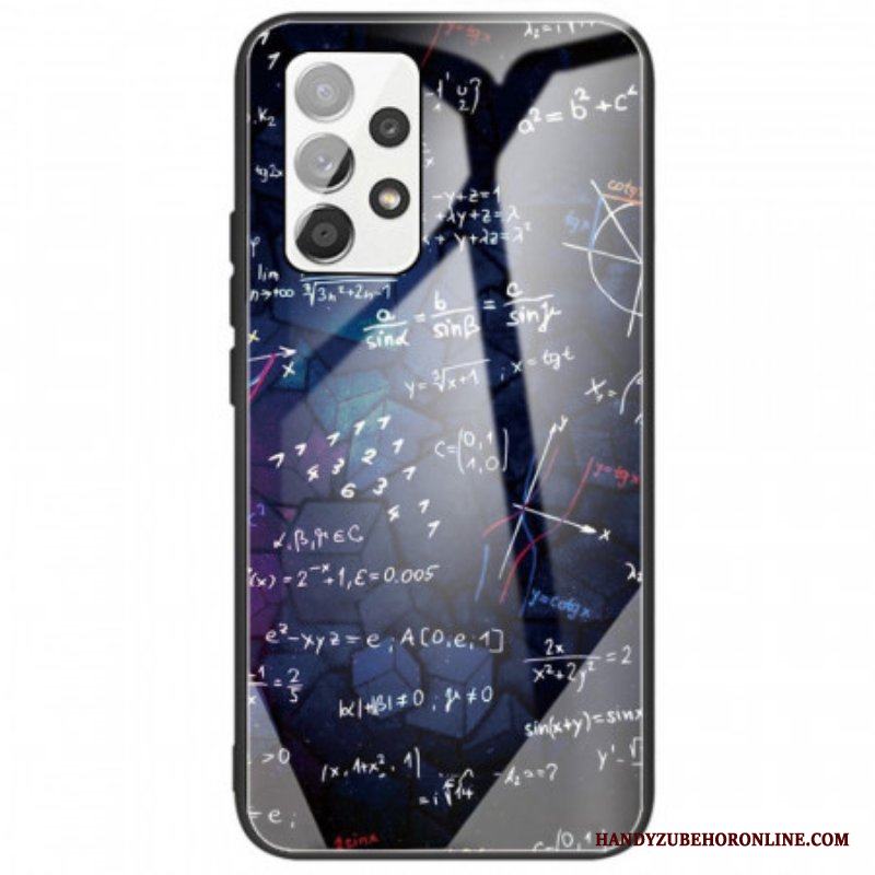 Mobilskal Samsung Galaxy A53 5G Matematiska Beräkningar Av Härdat Glas