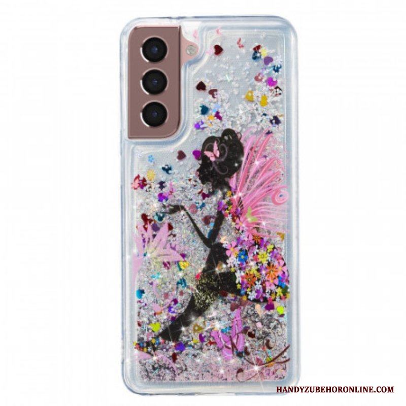 Mobilskal Samsung Galaxy S22 5G Glitter Fairy