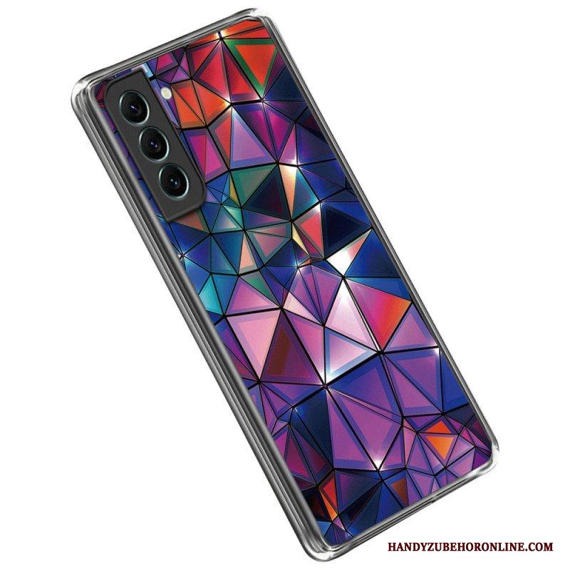 Mobilskal Samsung Galaxy S23 Plus 5G Flexibel Geometri