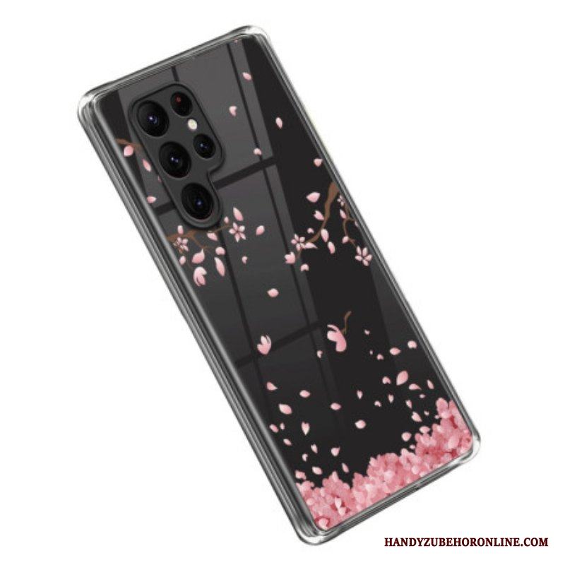 Mobilskal Samsung Galaxy S23 Ultra 5G Rosa Buketter