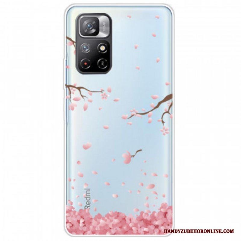 Mobilskal Xiaomi Redmi Note 11 Pro Plus 5G Blomsterregn