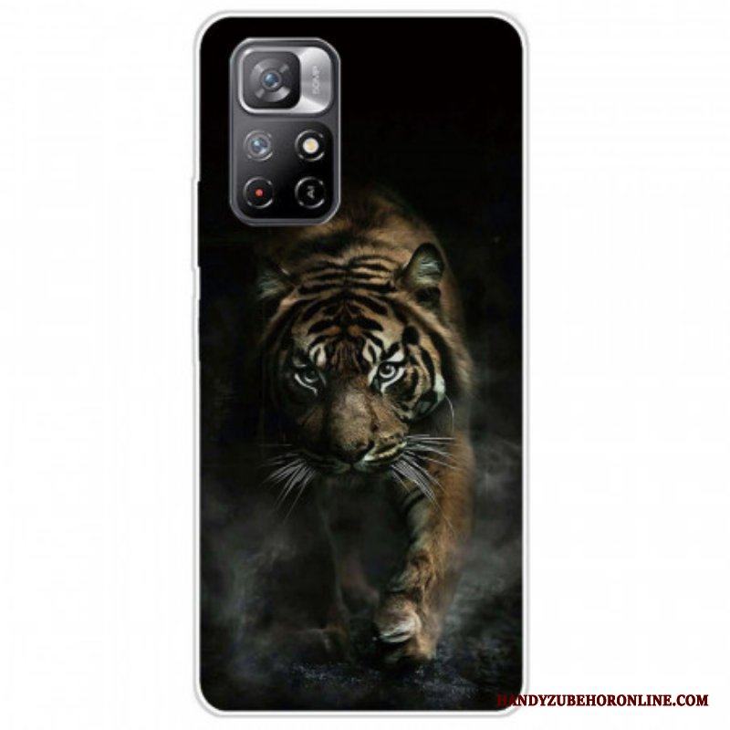 Mobilskal Xiaomi Redmi Note 11 Pro Plus 5G Flexibel Tiger