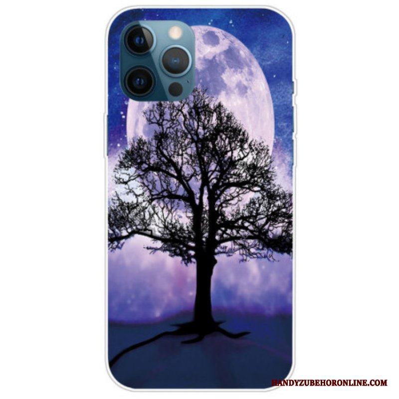 Mobilskal iPhone 14 Pro Max Träd Under Månen
