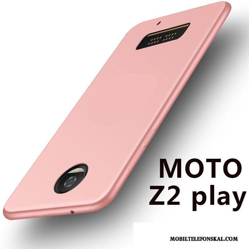 Moto Z2 Play Mjuk Skal Telefon Fallskydd Silikon Fodral Rosa Guld