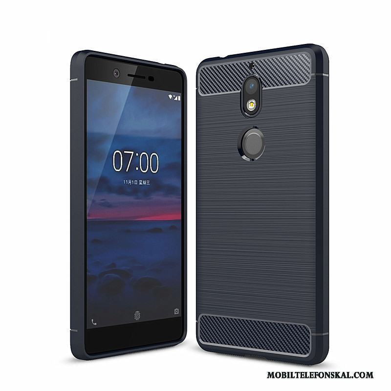 Nokia 7 All Inclusive Blå Silikon Mobil Telefon Skydd Mjuk Skal