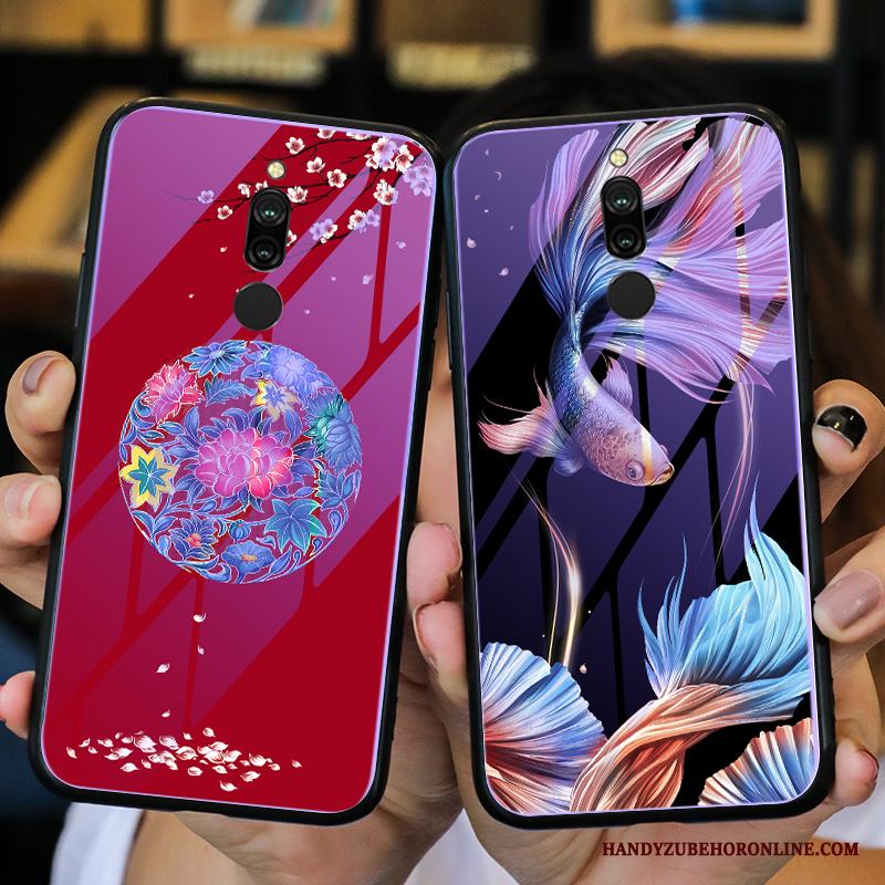 Redmi 8 Skal Telefon Lysande Liten Fallskydd All Inclusive Kreativa Fodral