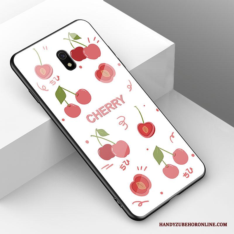 Redmi 8a Mjuk Enkel Tecknat Ny Röd Skal Telefon Fallskydd
