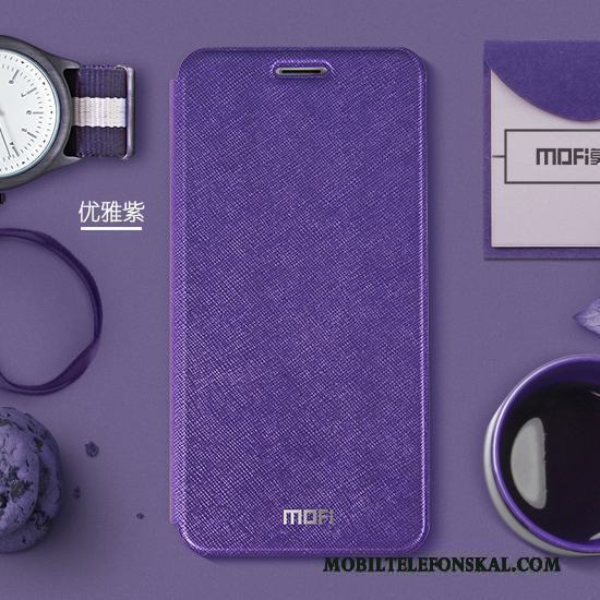 Redmi Note 5a Skal Silikon Täcka Fodral Röd Purpur All Inclusive Skydd