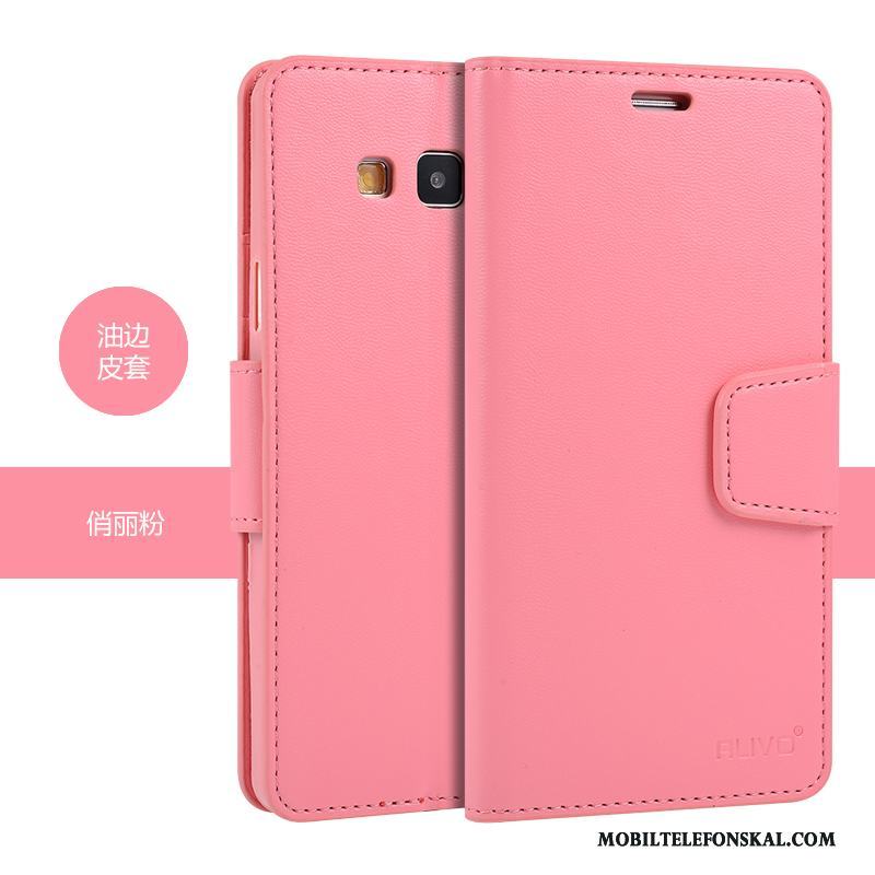 Samsung Galaxy A7 2015 Skal Stjärna Skydd Silikon Rosa Fodral Grön Mobil Telefon