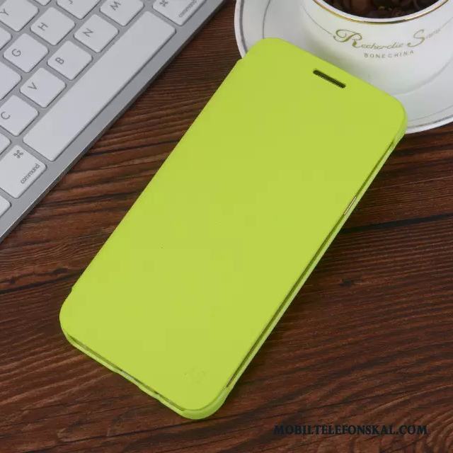 Samsung Galaxy A8 Fodral Grön Skydd Mobil Telefon Skal Telefon Stjärna Clamshell