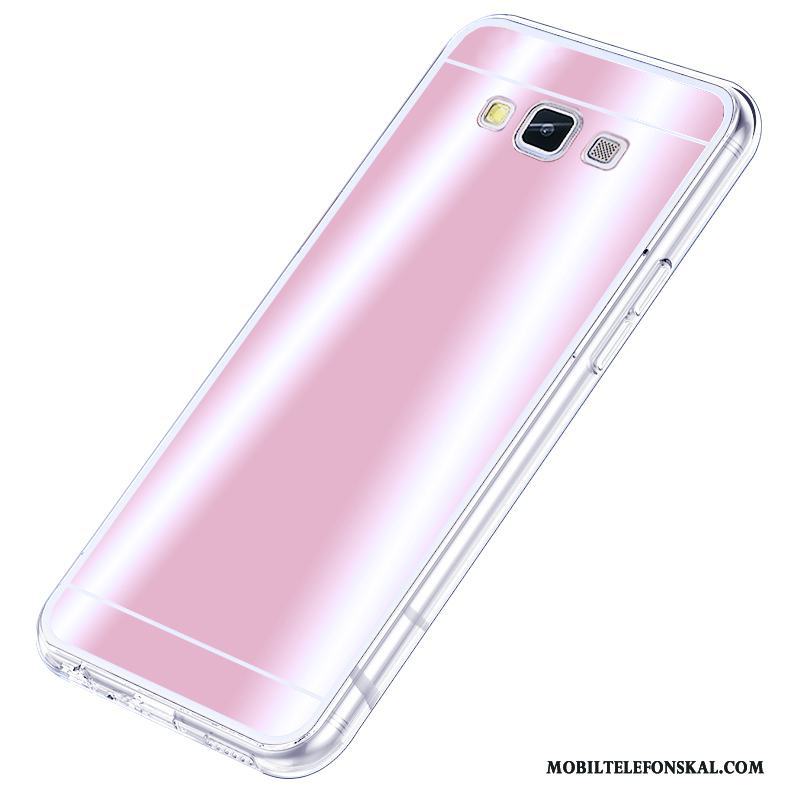 Samsung Galaxy A8 Fodral Strass Hård Skal Telefon Rosa Nubuck Mobil Telefon