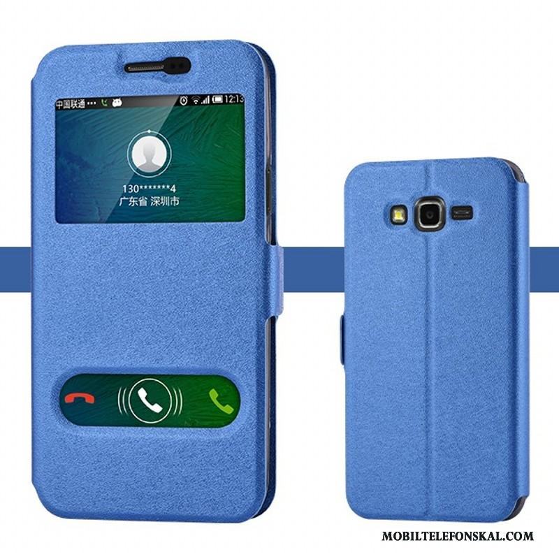 Samsung Galaxy J7 2015 Skal Telefon Mjuk Trend Skydd Silikon Mobil Telefon Blå