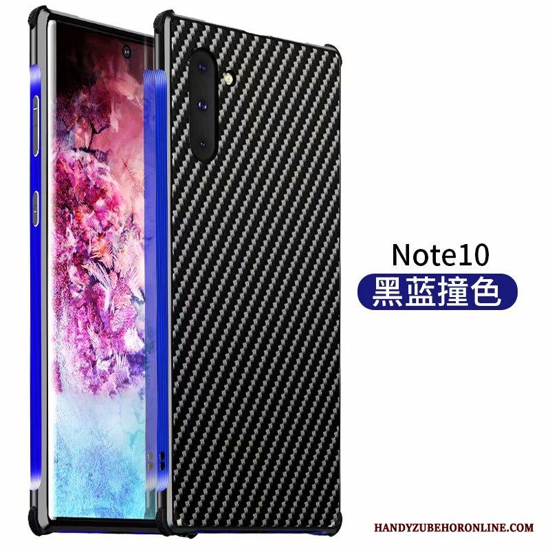 Samsung Galaxy Note 10 Skal Nubuck Fallskydd Mobil Telefon Frame Fodral Stjärna Ny