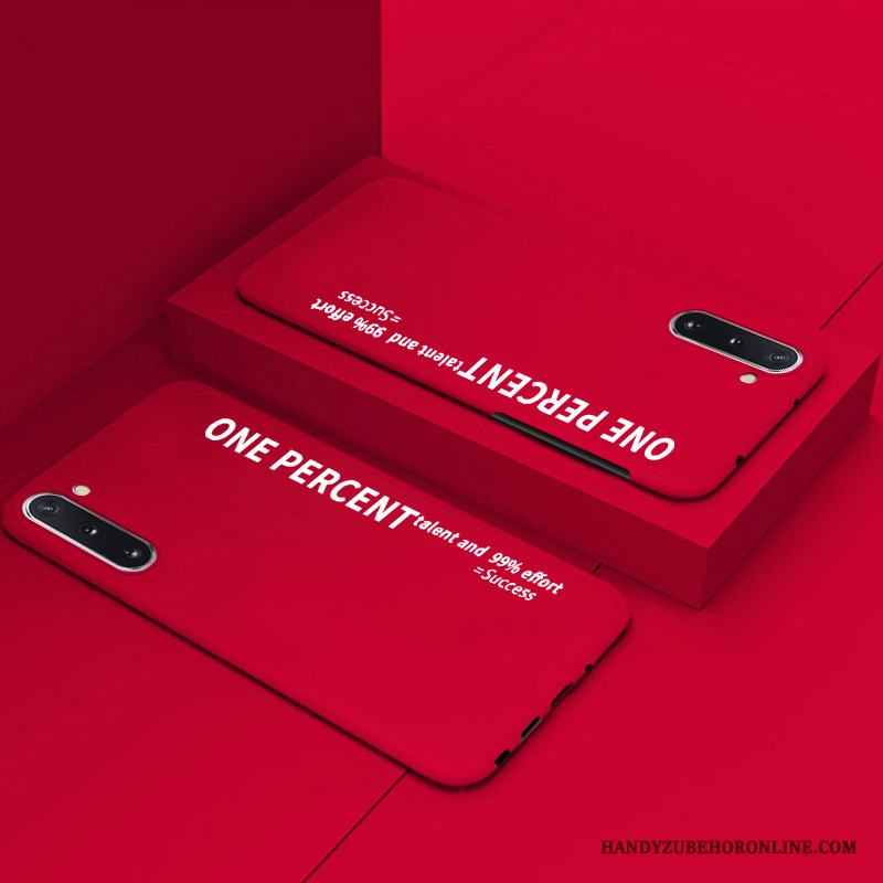 Samsung Galaxy Note 10 Skal Stjärna Slim Hård Röd Personlighet Kreativa