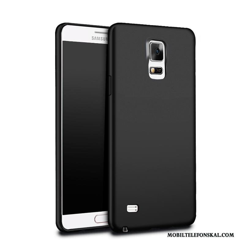 Samsung Galaxy Note 4 Fodral Fallskydd Silikon Mjuk Skal Telefon Svart All Inclusive