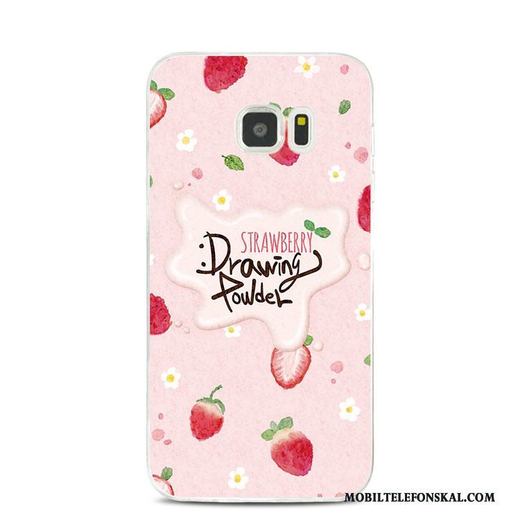 Samsung Galaxy Note 5 Ljus Support Silikon Skal All Inclusive Stjärna Rosa