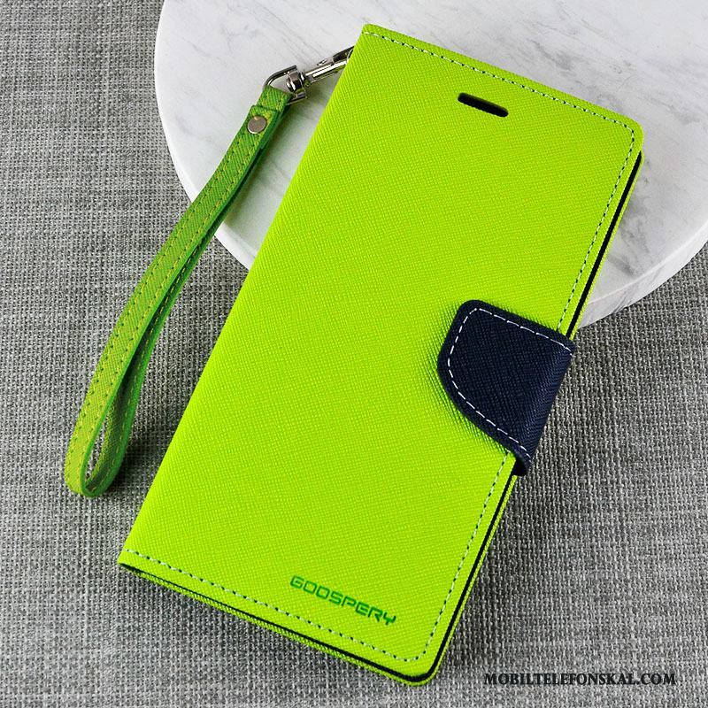Samsung Galaxy Note 5 Skydd Skal Telefon Grön Läderfodral Stjärna Mjuk Täcka