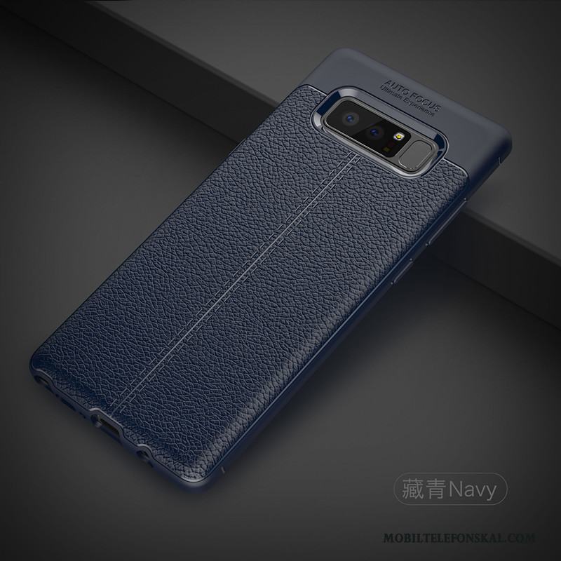 Samsung Galaxy Note 8 All Inclusive Stjärna Blå Fallskydd Skal Telefon Silikon Trend