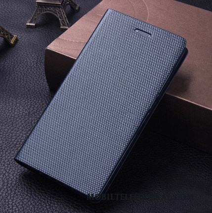 Samsung Galaxy Note 8 Personlighet Blå Skal Telefon Skydd Kreativa Täcka Äkta Läder