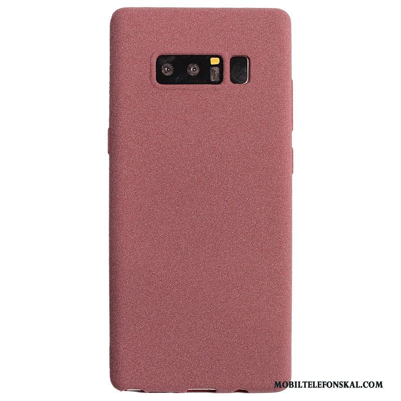 Samsung Galaxy Note 8 Skal Telefon Fallskydd Fodral Enkel Tecknat Nubuck Mobil Telefon