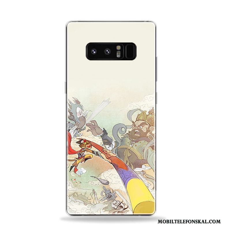 Samsung Galaxy Note 8 Stjärna Stor Silikon Färg Skal Telefon Fodral Kinesisk Stil