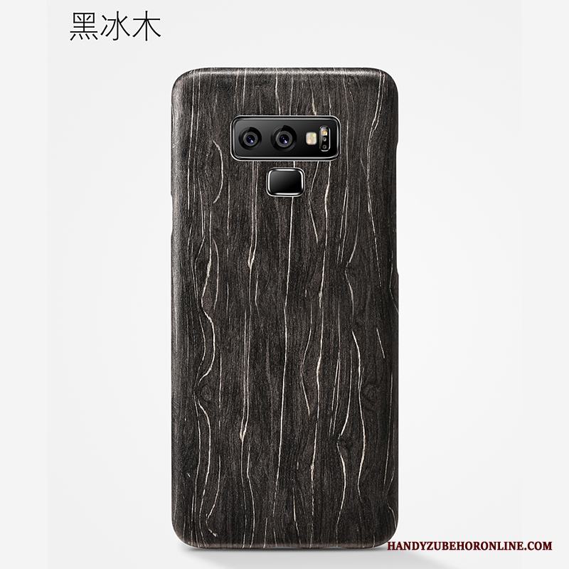 Samsung Galaxy Note 9 Kreativa Enkel Mode Wood Trend Varumärke Skal Telefon Fodral