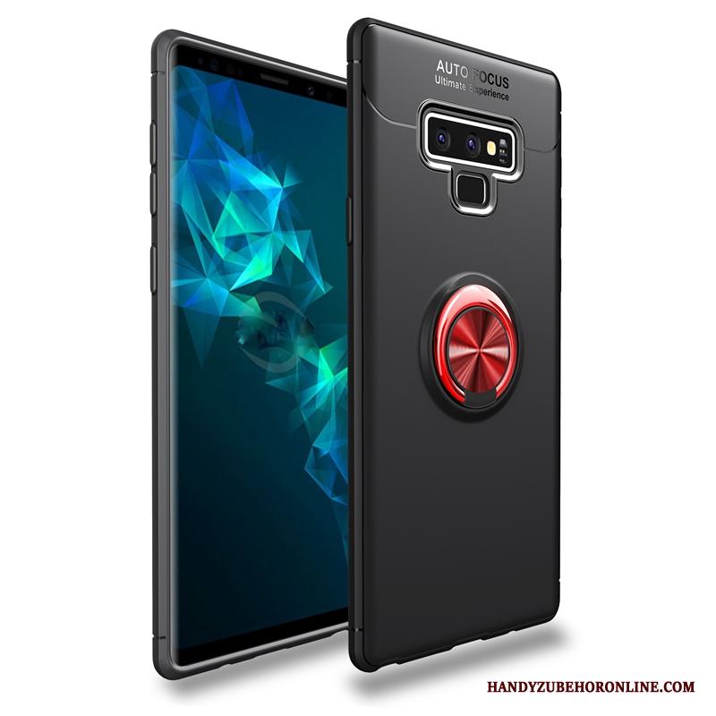 Samsung Galaxy Note 9 Ring Skydd Skal Telefon Stjärna Fodral All Inclusive Svart