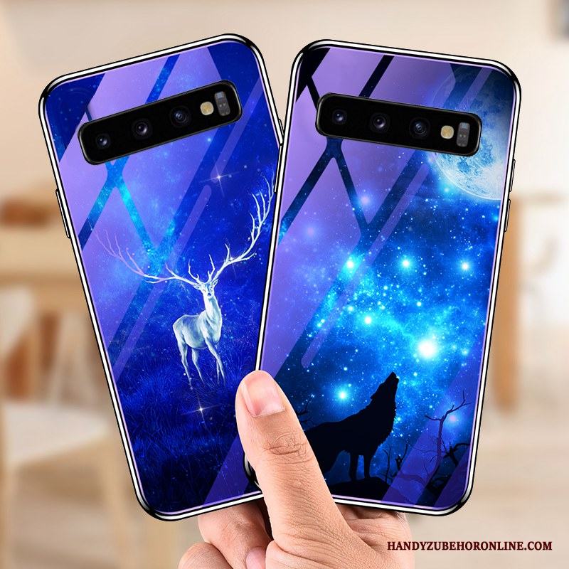 Samsung Galaxy S10+ Mjuk Silikon Skal Telefon Kreativa Fodral Fallskydd Personlighet