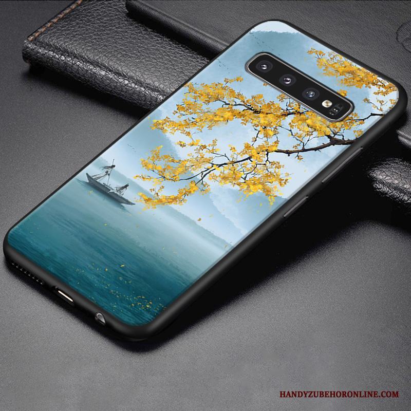 Samsung Galaxy S10 Skal Fodral Kreativa All Inclusive Mjuk Tecknat Personlighet Skydd