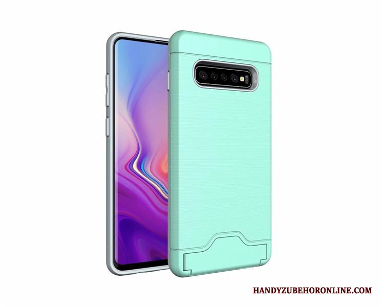 Samsung Galaxy S10+ Support Fodral Skal Telefon Skydd Kort Stjärna Tunn