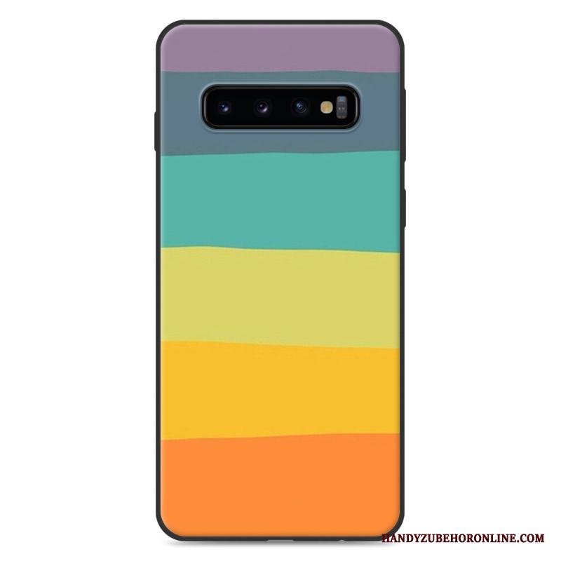 Samsung Galaxy S10 Trend Skal Telefon Ny Skydd Vacker Silikon Fodral