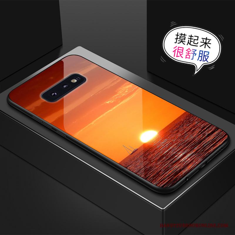 Samsung Galaxy S10e Fallskydd Skal Telefon Kreativa Gul Glas Stjärna