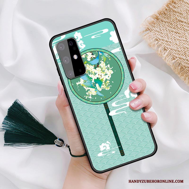 Samsung Galaxy S20 Net Red Personlighet Skydd Vind Grön Trend Skal Telefon