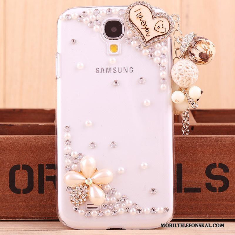 Samsung Galaxy S4 Skal Skydd Ny Fodral Strass Trend Guld Stjärna